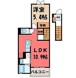 メロディ・ソレアード 2階