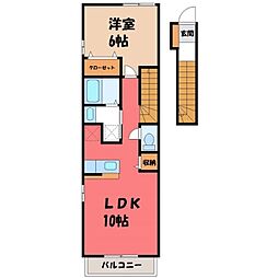 ブリアンハイム A 2階
