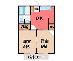 コーポ平野 A棟 2階/-