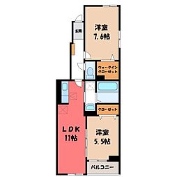 西原1丁目アパート (028604201) 1階