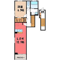西原1丁目アパート (028604201) 2階