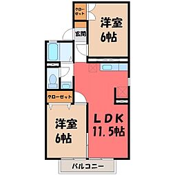 東武宇都宮線 江曽島駅 徒歩22分