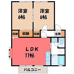 ロジュアンリュミエール D 1階