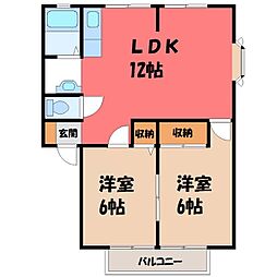 桜の樹ハイツ C 2階