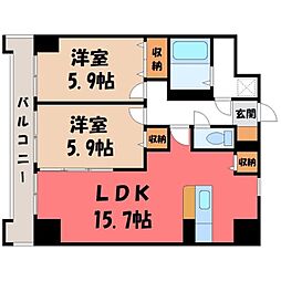 ソレイユ御蔵町 7階