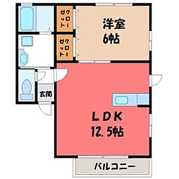 ラ・プランドール A 2階
