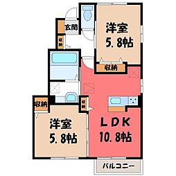 コートヤード D 1階