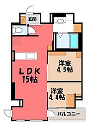 宇都宮芳賀ライトレール線 駅東公園前駅 徒歩3分 9階/-