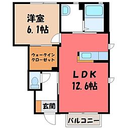 ipm3 1LDKの間取図画像