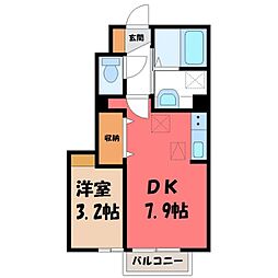 フォーゲルテラス ブラウ II 1階