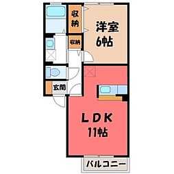日光ハイツ並松 1階/-