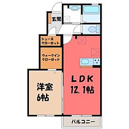 宇都宮芳賀ライトレール線 ゆいの杜西駅 徒歩12分