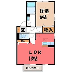 JR東北本線 岡本駅 バス22分 前原下車 徒歩5分 1階/-