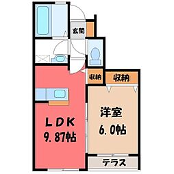 フォリーベルジェール E棟 1階