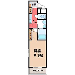 清原台3丁目アパート(028792801) 2階