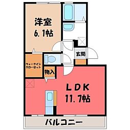 グランビューコート A 1階