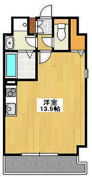 レジデンスｈ忍町 405｜兵庫県姫路市忍町(賃貸マンション1R・4階・32.43㎡)の写真 その2