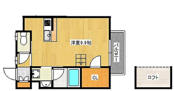 マリンハウス 203｜兵庫県神戸市垂水区海岸通1丁目(賃貸アパート1R・2階・29.80㎡)の写真 その2