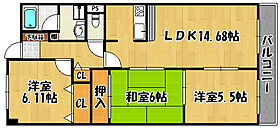 パストラルフラット 102 ｜ 兵庫県神戸市西区玉津町居住（賃貸マンション3LDK・1階・71.10㎡） その2