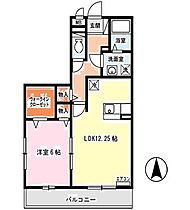 サンテレザンジュＡ棟 303 ｜ 兵庫県姫路市飯田（賃貸アパート1LDK・3階・48.68㎡） その2