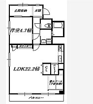 エクセル多聞 305 ｜ 兵庫県神戸市垂水区多聞台2丁目（賃貸マンション1LDK・3階・68.12㎡） その2