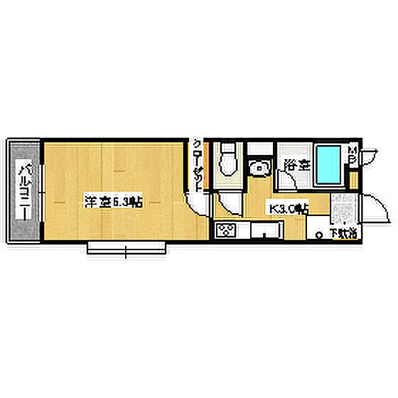 コスティエーロ須磨 101｜兵庫県神戸市須磨区須磨浦通6丁目(賃貸アパート1K・1階・21.80㎡)の写真 その2