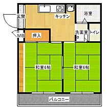 ケントハウス 202 ｜ 兵庫県神戸市須磨区須磨本町2丁目（賃貸マンション2K・2階・35.00㎡） その2