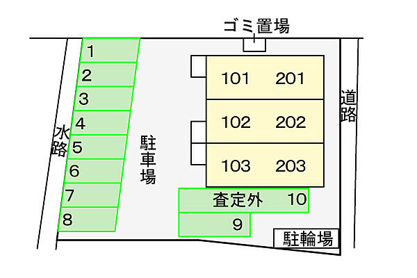 セントポーリア2 202｜兵庫県姫路市広畑区西蒲田(賃貸アパート2LDK・2階・58.86㎡)の写真 その15