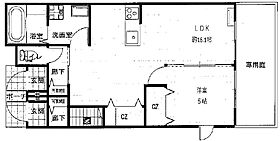 メゾンソレイユ　エスト 105 ｜ 兵庫県姫路市大津区長松（賃貸アパート1LDK・1階・49.78㎡） その2