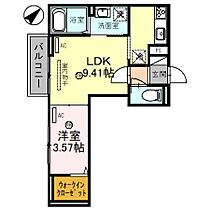 クロス52 203 ｜ 兵庫県姫路市飾磨区英賀東町1丁目（賃貸アパート1LDK・2階・32.92㎡） その2