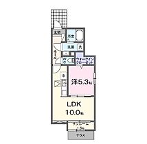 アンジュ2 101 ｜ 兵庫県加古川市加古川町友沢（賃貸アパート1LDK・1階・40.46㎡） その2