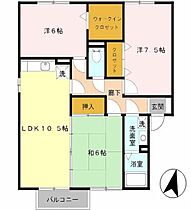 タウンコートオリビエＢ棟 201 ｜ 兵庫県姫路市大津区新町2丁目（賃貸アパート3LDK・2階・70.43㎡） その2