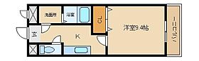 エクセレントＯＮ 108 ｜ 兵庫県姫路市飾磨区上野田3丁目（賃貸マンション1K・1階・30.96㎡） その2