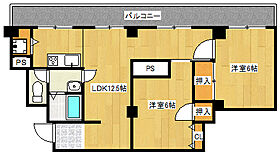 リアライズ高尾 610 ｜ 兵庫県神戸市灘区高尾通4丁目（賃貸マンション2LDK・6階・63.66㎡） その2