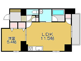 アンゼン十二所前 301 ｜ 兵庫県姫路市忍町（賃貸マンション1LDK・3階・44.61㎡） その2