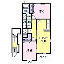 ウエストフィール 204 ｜ 兵庫県明石市大久保町西島（賃貸アパート2LDK・2階・57.02㎡） その2