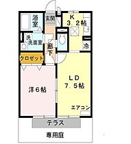 ＳＯＨＡＬ－I 105 ｜ 兵庫県たつの市龍野町富永（賃貸アパート1LDK・1階・40.29㎡） その2