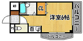 サンエキューズII 601 ｜ 兵庫県明石市野々上3丁目（賃貸マンション1K・6階・20.77㎡） その2