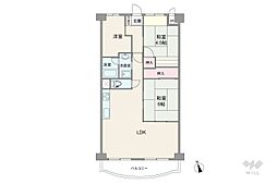 間取図画像 3LDK