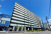 プレサンスロジェ摂津の外観（東側から）2020年築のペット飼育可能なマンション！複数沿線利用可能の好立地！9階部分、角部屋！充実の室内設備！お気軽にお問い合わせください！