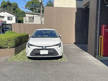 広々平置駐車場