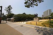 城址公園近く