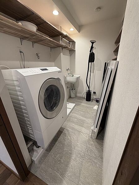 洗濯機置場