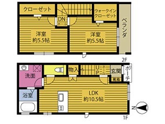 間取り図は現況...