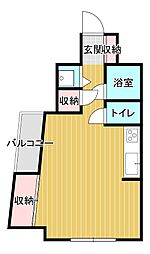 間取図画像 ワンルーム
