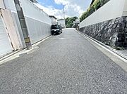 前面道路、幅員6ｍ、接道も14ｍ取れています
