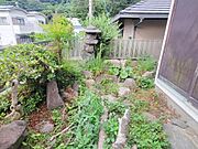 庭があります