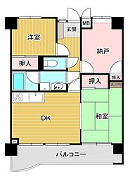 間取図画像 2DK