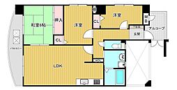 エクレール戸畑駅東 3LDKの間取図画像