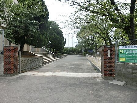 北九州市立中井小学校(586m)